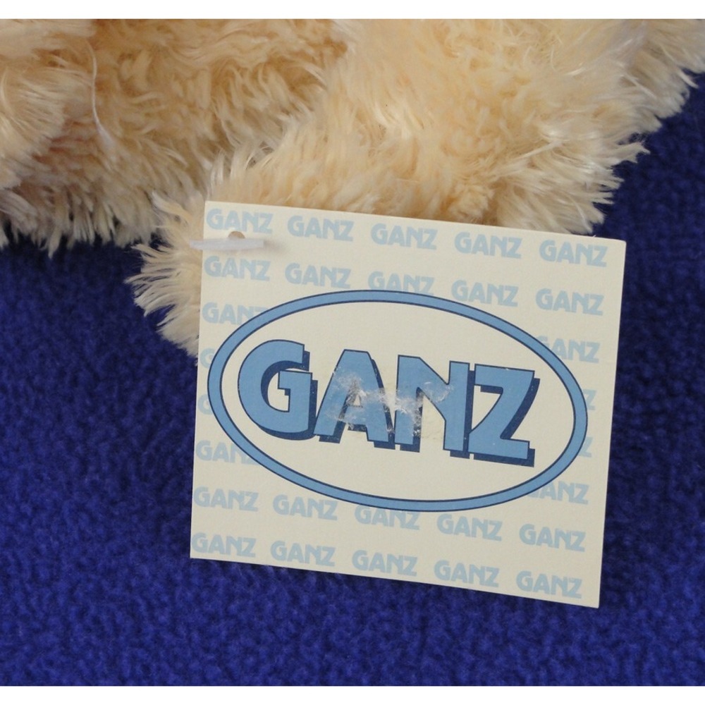 RARE Ganz Drucilla Girl Bear Plush Tan Pink Pill Hat Roses Bow Stuffed Animal - Picture 5 of 8